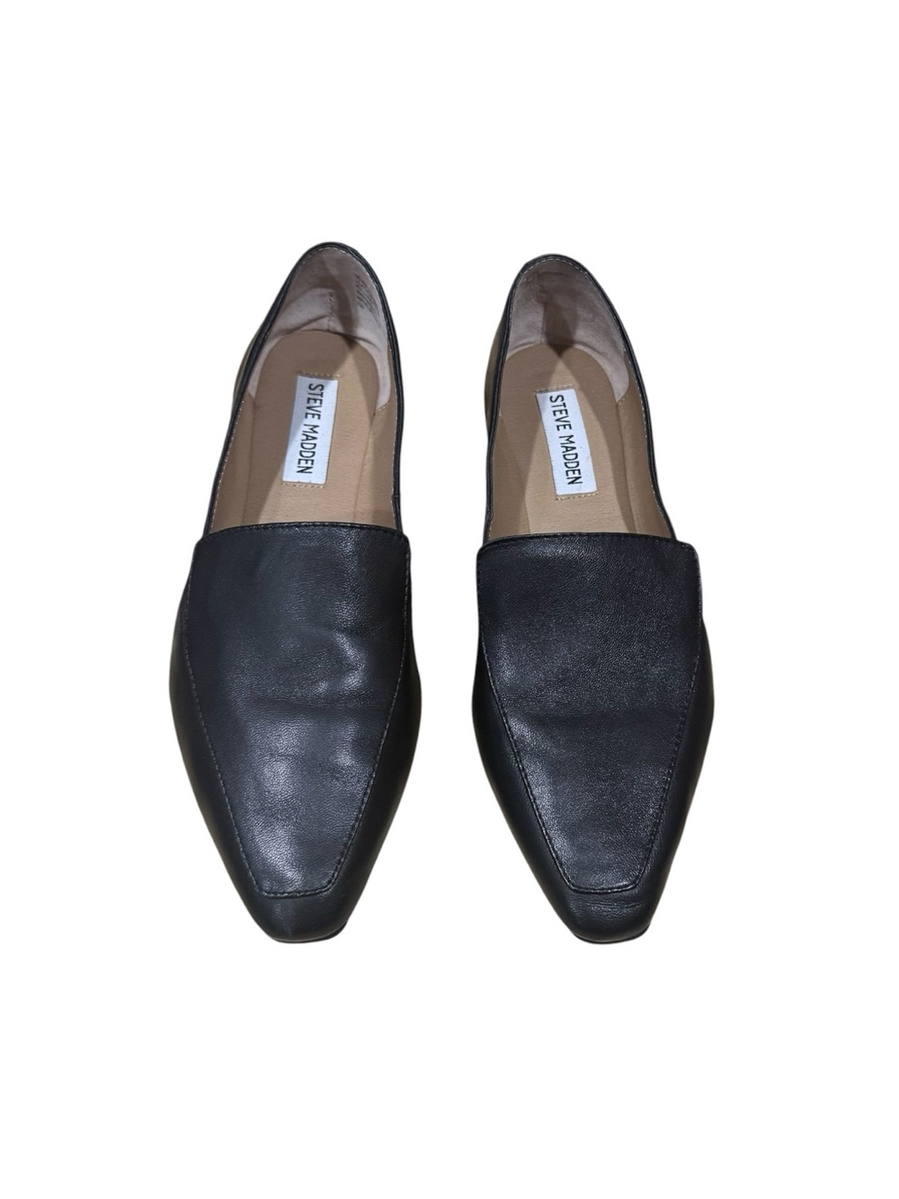 Steve Madden Gemmy Black Loafers Flats - Size 6.5M